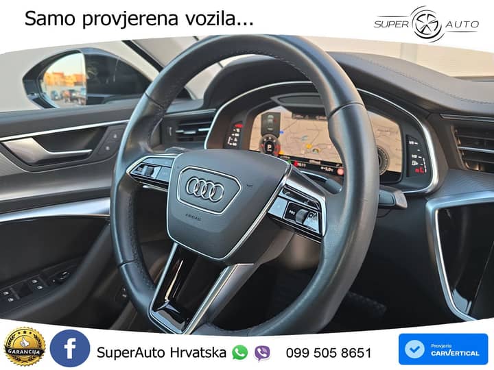 Audi A6 40 TDI quattro Aut. Design 204 KS, ACC+LED+KAM+GR SJED+HEAD+VIRT