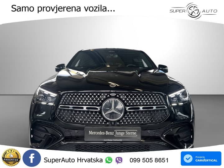 Mercedes GLE Coupe 400e 4M Aut. AMG 381 KS, ZRAČNI+ACC+360+GR SJED+PANO+HEAD