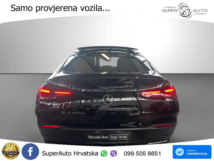 Mercedes GLE Coupe 400e 4M Aut. AMG 381 KS, ZRAČNI+ACC+360+GR SJED+PANO+HEAD