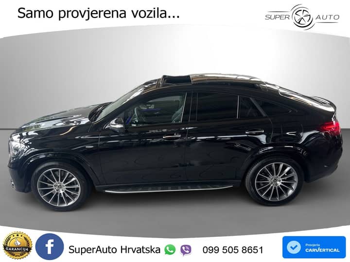 Mercedes GLE Coupe 400e 4M Aut. AMG 381 KS, ZRAČNI+ACC+360+GR SJED+PANO+HEAD