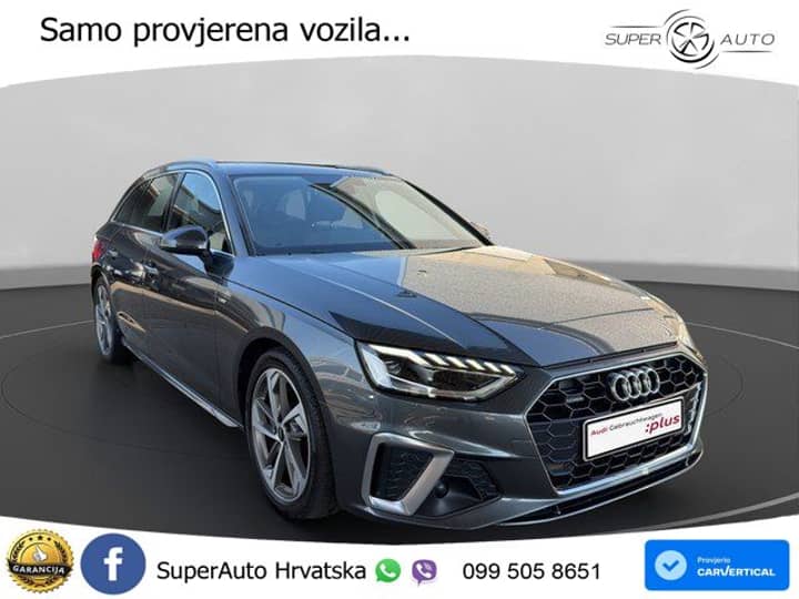 Audi A4 Avant 40 TDI quattro Aut. S line 204 KS, ACC+LED+KAM+GR SJED+VIRT+ASIST