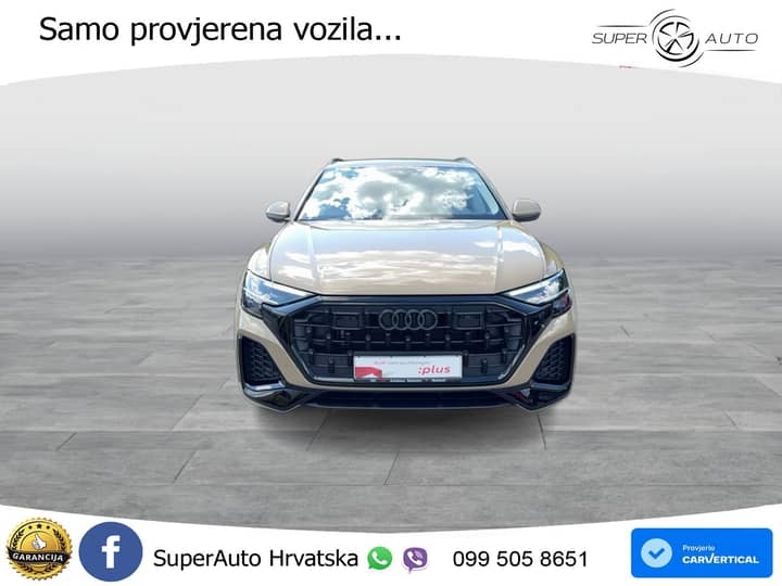 Audi Q8 50 TDI quattro Aut. 286 KS, ZRAČ+KAM+KEY+GR SJED+VIRT+LANE