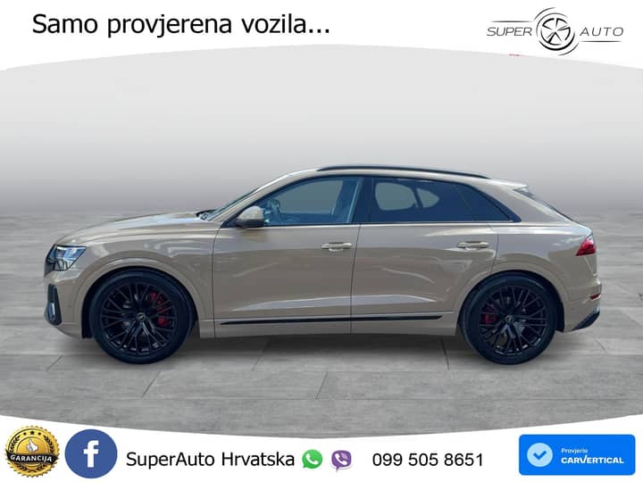 Audi Q8 50 TDI quattro Aut. 286 KS, ZRAČ+KAM+KEY+GR SJED+VIRT+LANE