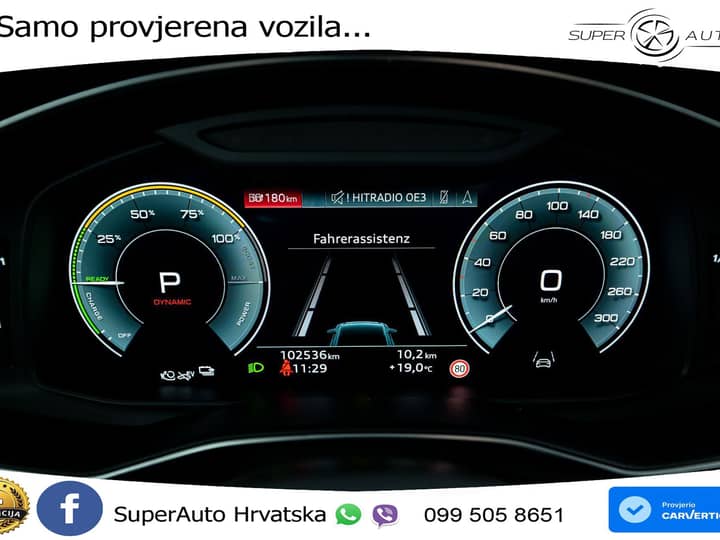 Audi A6 Avant 50 TFSIe quattro S tronic Sport 299 KS, MATRIX+ACC+GR SJED+KAM+PDC