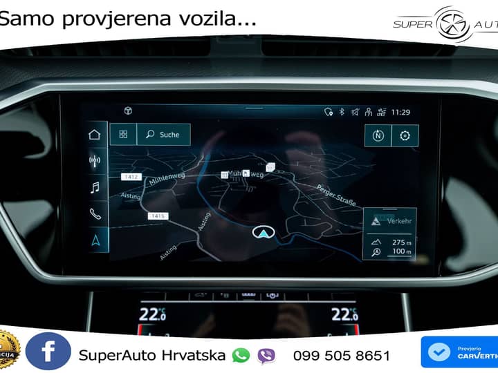 Audi A6 Avant 50 TFSIe quattro S tronic Sport 299 KS, MATRIX+ACC+GR SJED+KAM+PDC