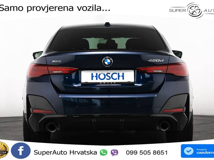 BMW 420d xDrive GC Aut. M Sport Pro 190 KS, ACC+360+GR SJED+HEAD+VIRT+NAVI