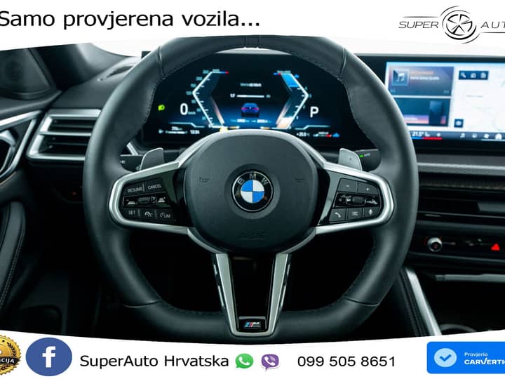 BMW 420d xDrive GC Aut. M Sport Pro 190 KS, ACC+360+GR SJED+HEAD+VIRT+NAVI