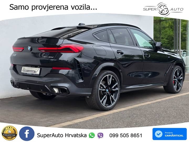 BMW X6 40d xDrive Steptronic M Sport 352 KS, LED+ACC+4xGR SJED+360+PANO