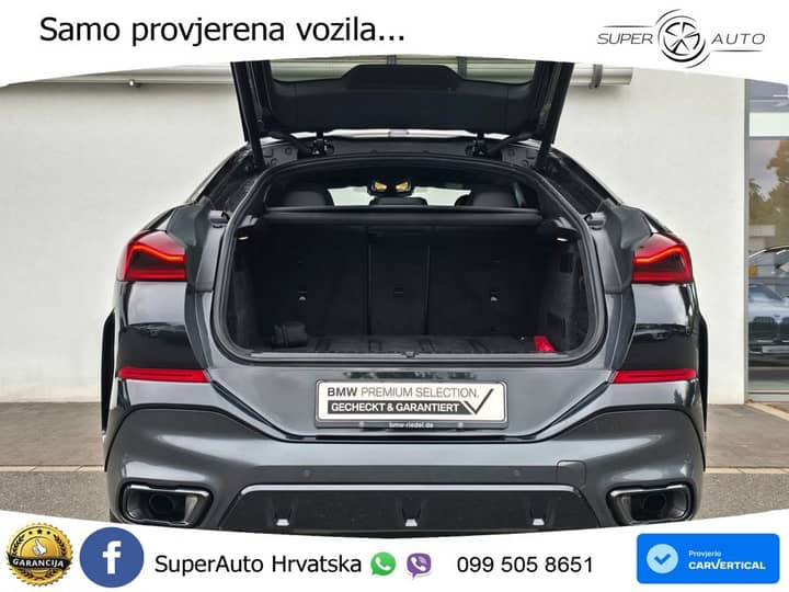 BMW X6 40d xDrive Steptronic M Sport 352 KS, LED+ACC+4xGR SJED+360+PANO