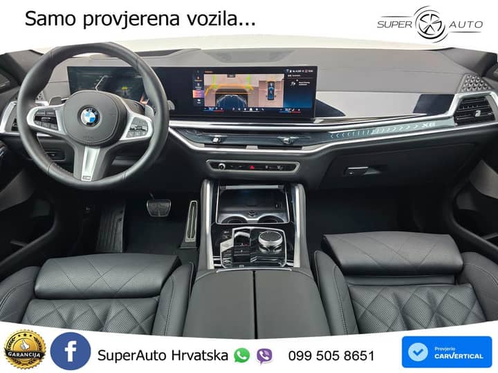 BMW X6 40d xDrive Steptronic M Sport 352 KS, LED+ACC+4xGR SJED+360+PANO