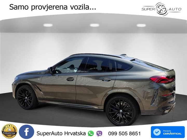 BMW X6 40d xDrive Steptronic M Sport 340 KS, LASER+ACC+4xGR SJED+360+PANO