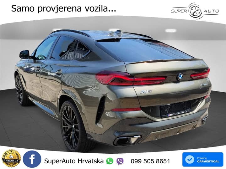 BMW X6 40d xDrive Steptronic M Sport 340 KS, LASER+ACC+4xGR SJED+360+PANO