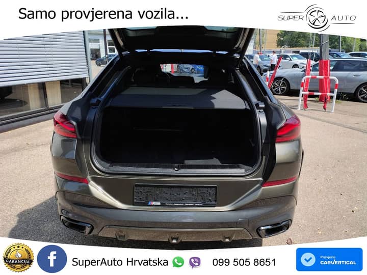 BMW X6 40d xDrive Steptronic M Sport 340 KS, LASER+ACC+4xGR SJED+360+PANO