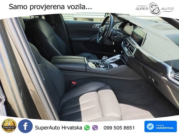 BMW X6 40d xDrive Steptronic M Sport 340 KS, LASER+ACC+4xGR SJED+360+PANO