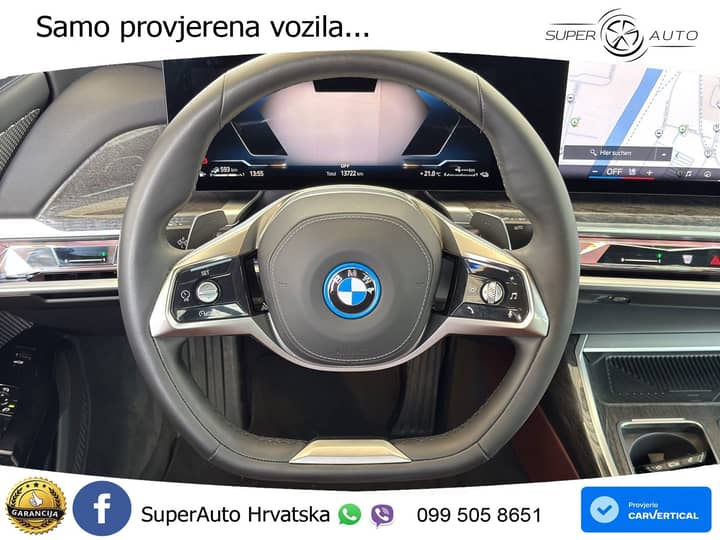 BMW 750e xDrive Steptronic 489 KS, LED+ACC+4xGR SJED+360+PDC