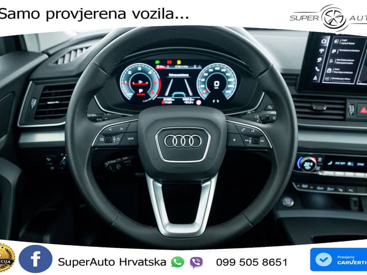 Audi Q5 40 TDI quattro S tronic Advanced 204 KS, MATRIX+ACC+GR SJED+360+VIRT