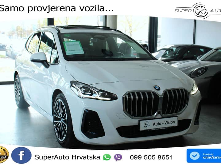 BMW Active Tourer 218i Aut. M Sport 136 KS, LED+PANO+GR SJED+VIRT+360