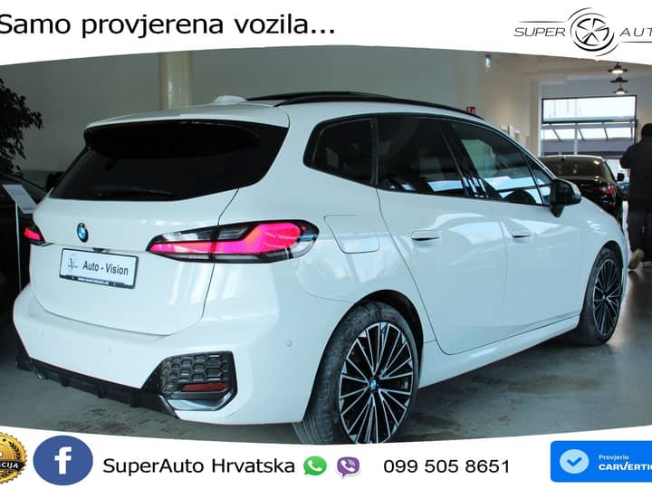 BMW Active Tourer 218i Aut. M Sport 136 KS, LED+PANO+GR SJED+VIRT+360