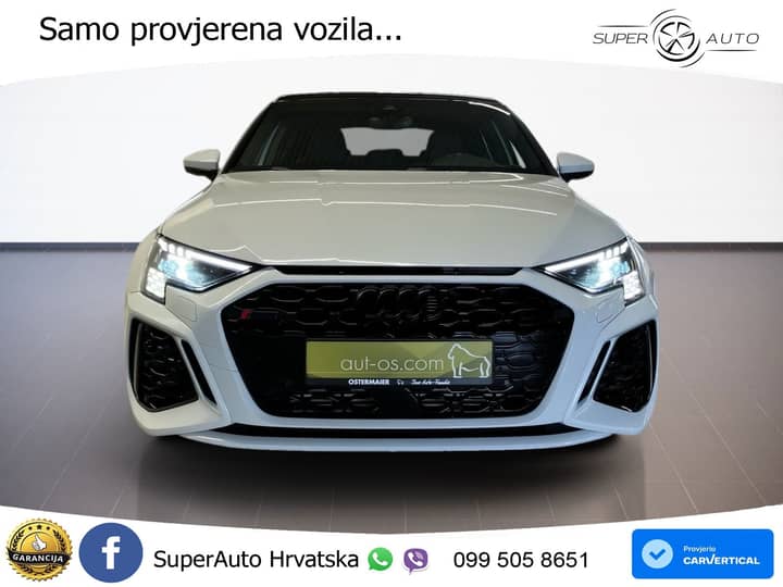 Audi RS3 SB 2.5 TFSI quattro S tronic 400 KS, KAM+GR SJED+VIRT+ASIST