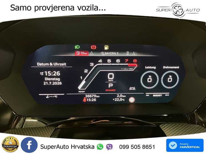 Audi RS3 SB 2.5 TFSI quattro S tronic 400 KS, KAM+GR SJED+VIRT+ASIST