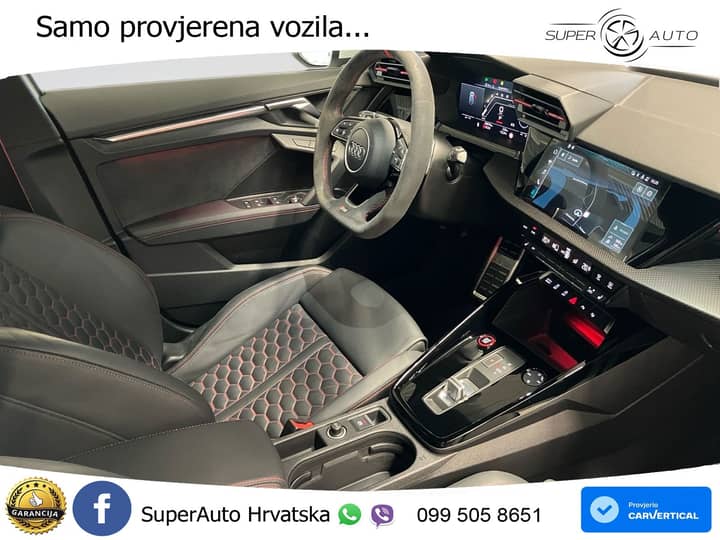 Audi RS3 SB 2.5 TFSI quattro S tronic 400 KS, KAM+GR SJED+VIRT+ASIST