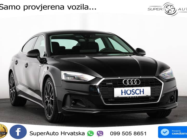 Audi A5 SB 40 TDI quattro S tronic 204 KS, PARK+NAVI