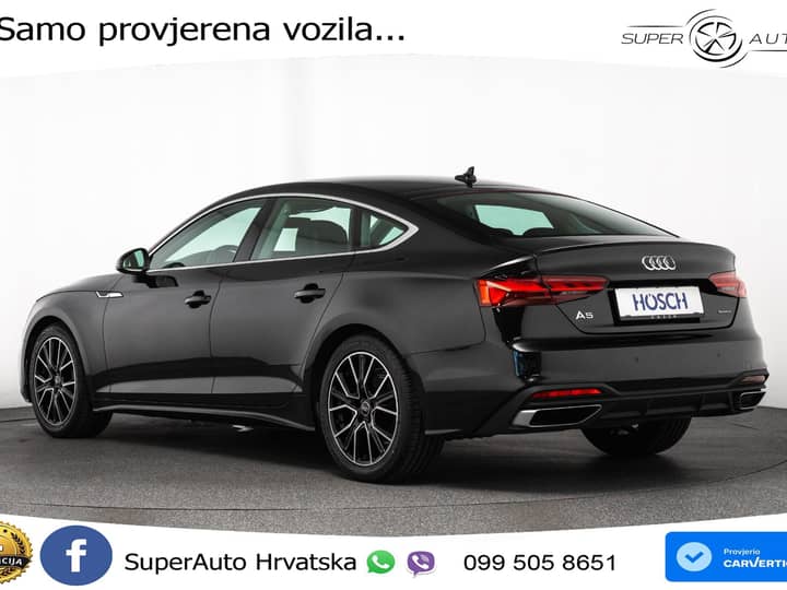 Audi A5 SB 40 TDI quattro S tronic 204 KS, PARK+NAVI