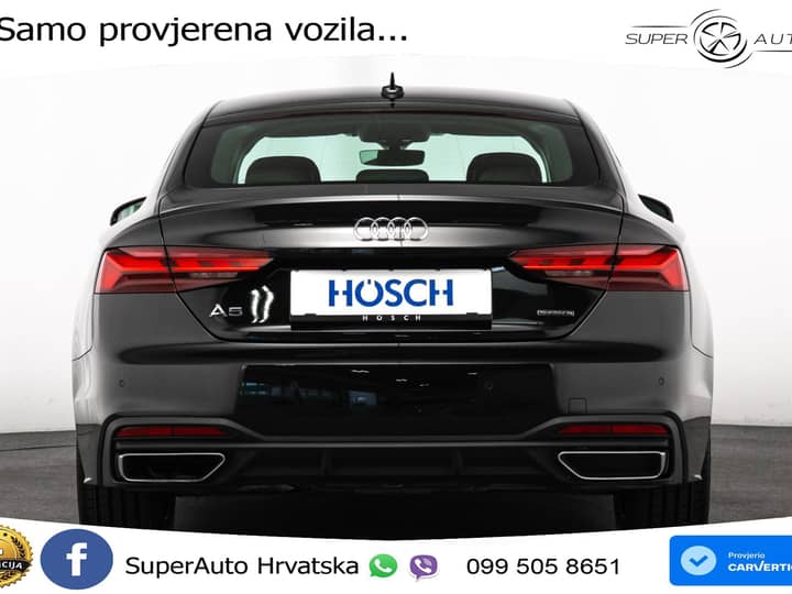 Audi A5 SB 40 TDI quattro S tronic 204 KS, PARK+NAVI
