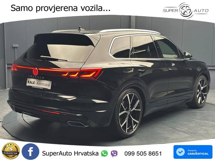 VW Touareg 3.0 TDI V6 4M Aut. R line 231 KS, ZRAČNI+MATRIX+ACC+4xGR SJED+360+PDC