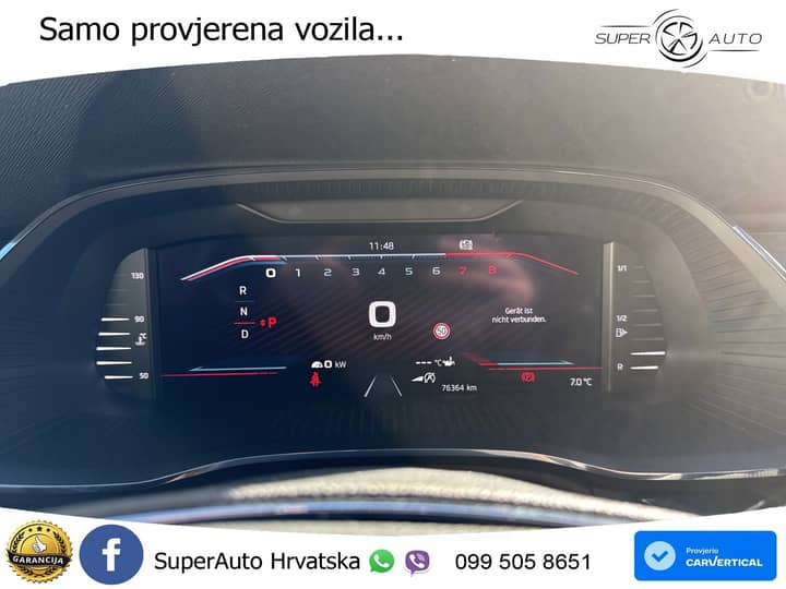 Škoda Octavia Combi RS 2.0 TSI Aut. 245 KS, ACC+LED+KAM+GR SJED+HEAD