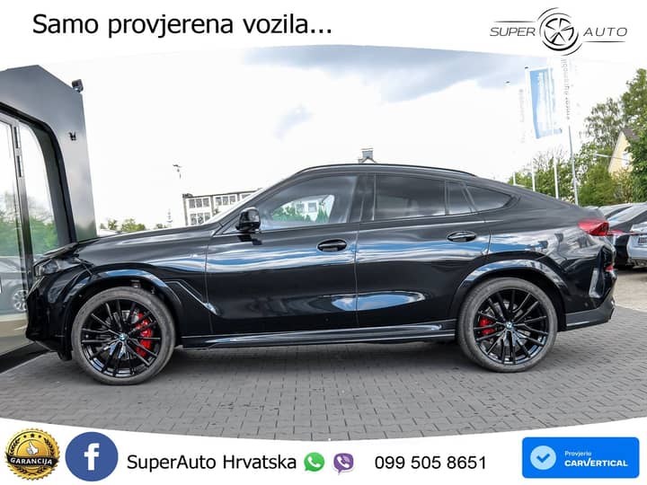 BMW X6 40d xDrive Steptronic M Sport 340 KS, LED+ACC+4xGR SJED+360+PANO