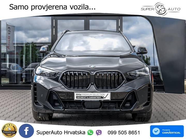 BMW X6 40d xDrive Steptronic M Sport 340 KS, LED+ACC+4xGR SJED+360+PANO