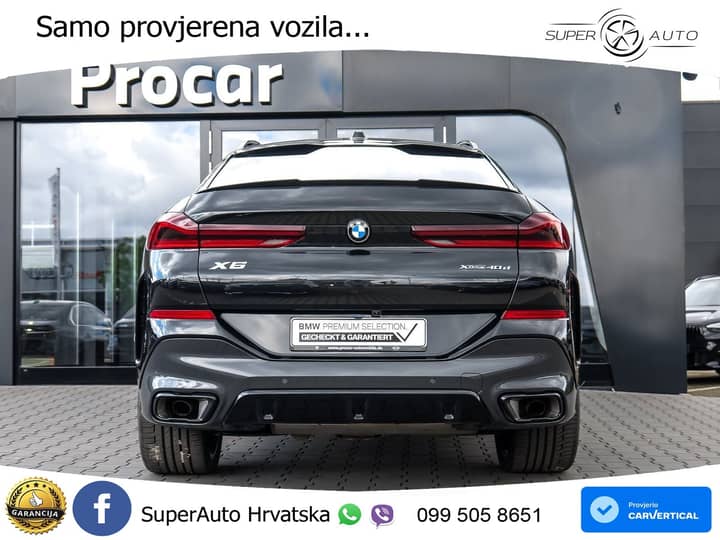 BMW X6 40d xDrive Steptronic M Sport 340 KS, LED+ACC+4xGR SJED+360+PANO