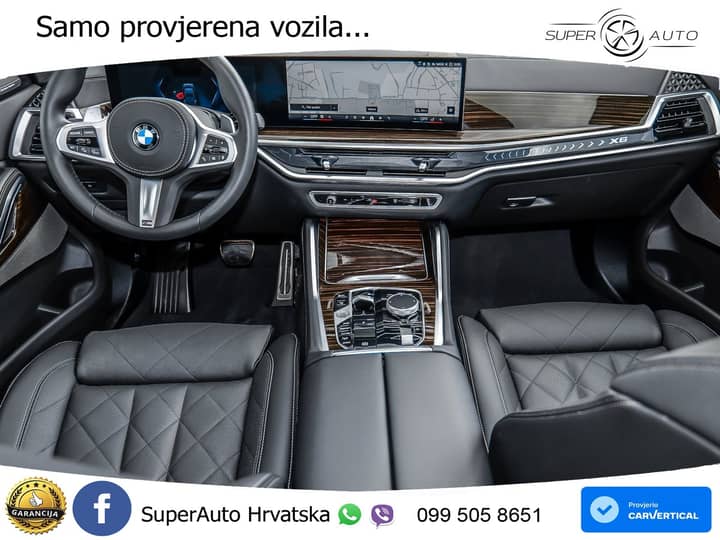 BMW X6 40d xDrive Steptronic M Sport 340 KS, LED+ACC+4xGR SJED+360+PANO