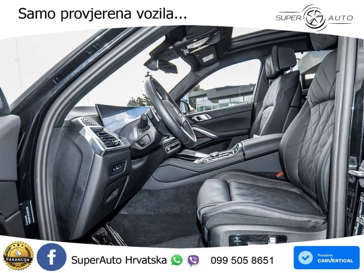 BMW X6 40d xDrive Steptronic M Sport 340 KS, LED+ACC+4xGR SJED+360+PANO