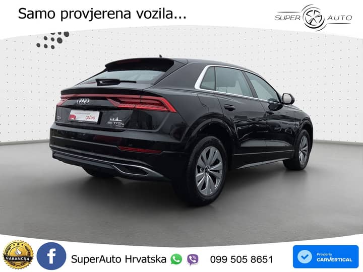 Audi Q8 55 TFSIe quattro Aut. 381 KS, ACC+KAM+KEY+GR SJED+VIRT+LANE