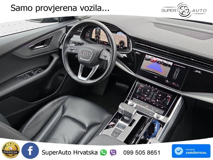 Audi Q8 55 TFSIe quattro Aut. 381 KS, ACC+KAM+KEY+GR SJED+VIRT+LANE