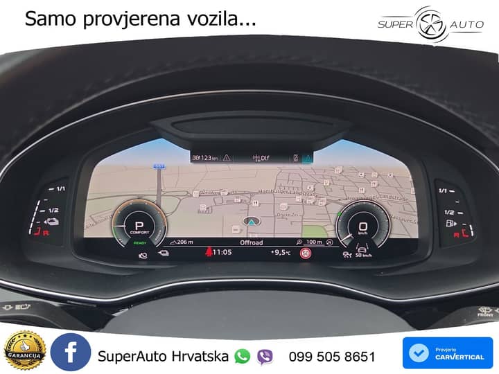 Audi Q8 55 TFSIe quattro Aut. 381 KS, ACC+KAM+KEY+GR SJED+VIRT+LANE