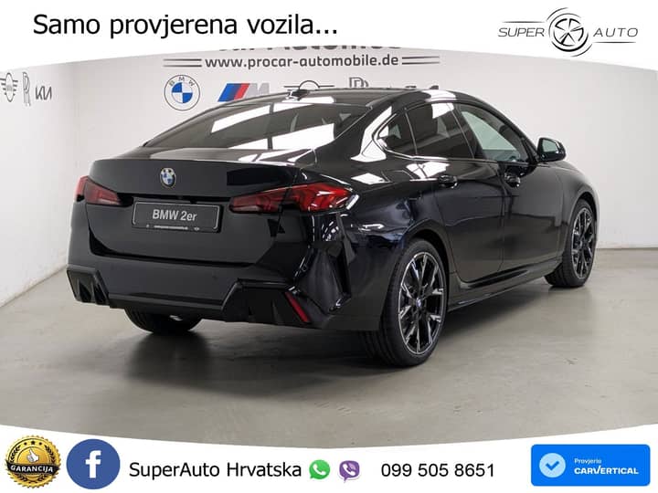 BMW 218d GC Steptronic M Sport 150 KS, LED+TEM+GR SJED+KAM+PDC