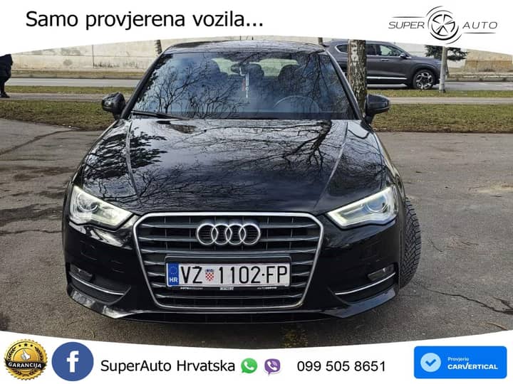 Slika prikazuje vanjštinu vozila, prednji dio.