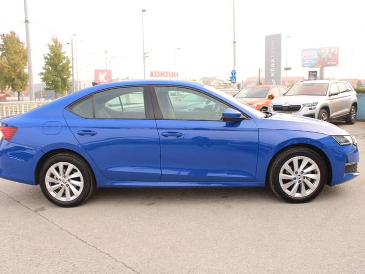 Slika prikazuje vanjski dio automobila (bočni profil).