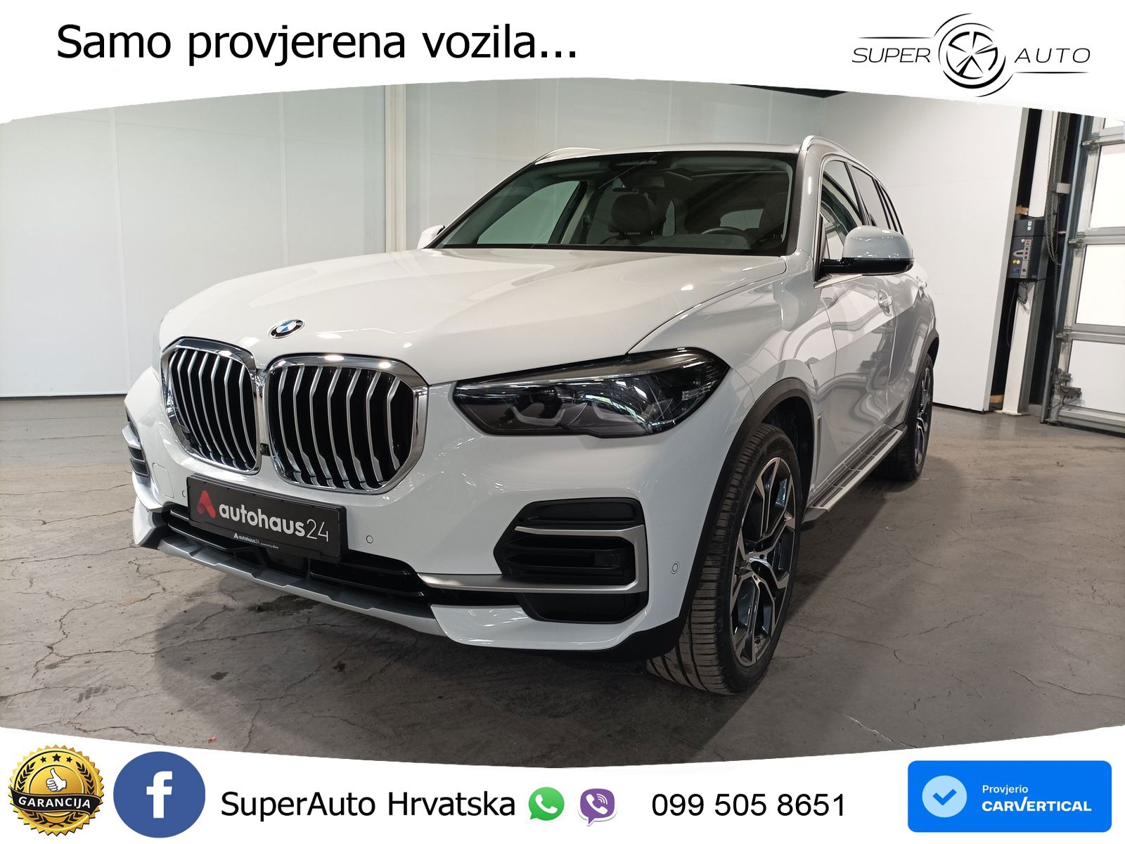 BMW X5 30d xDrive Aut. xLine 286 KS, ACC+LED+KAM+GR SJED+PANO+ASIST