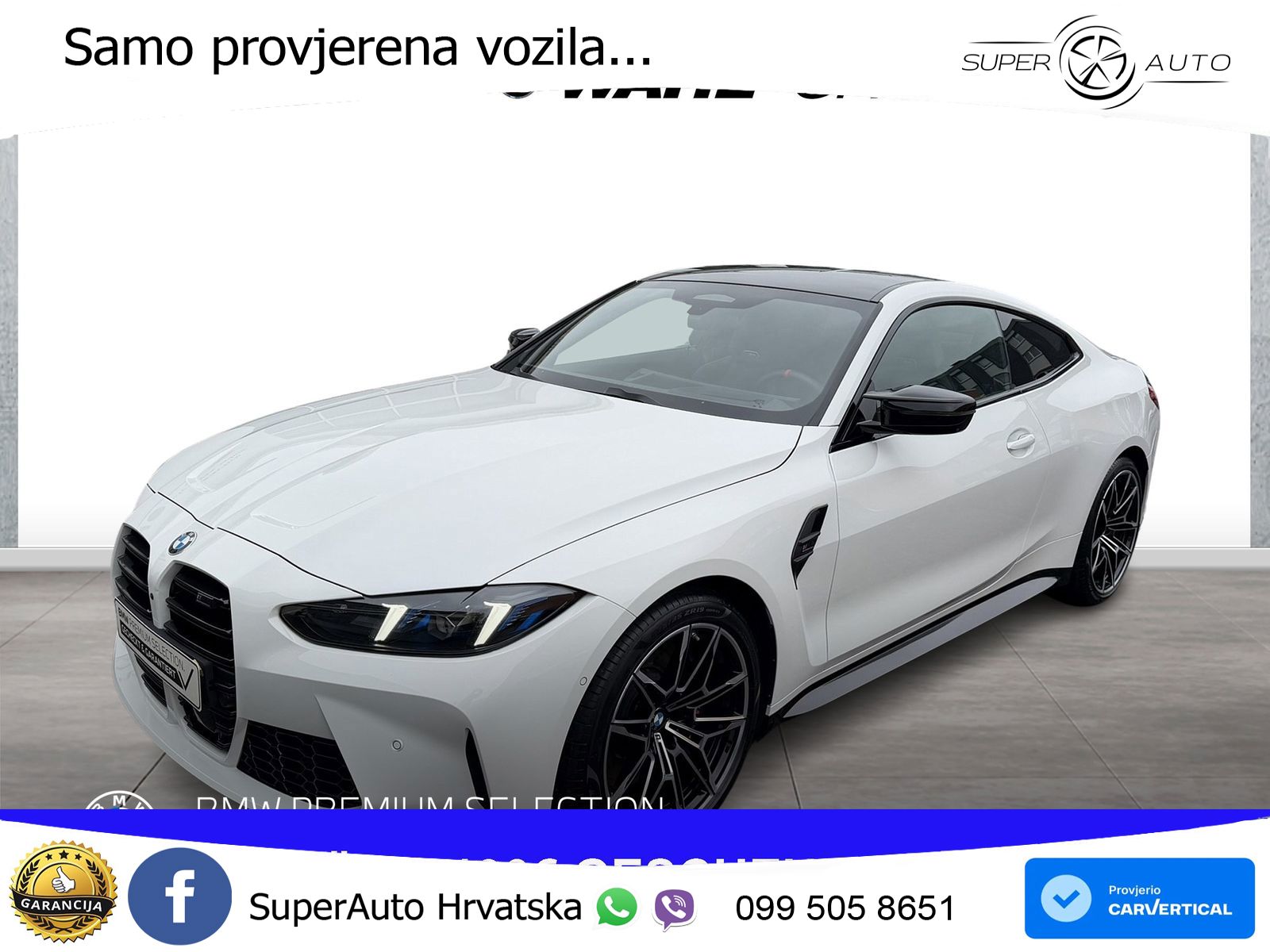 BMW M4 Competition 3.0 Steptronic M Sport 510 KS, ACC+360+KEY+GR SJED+ VIRT+LANE