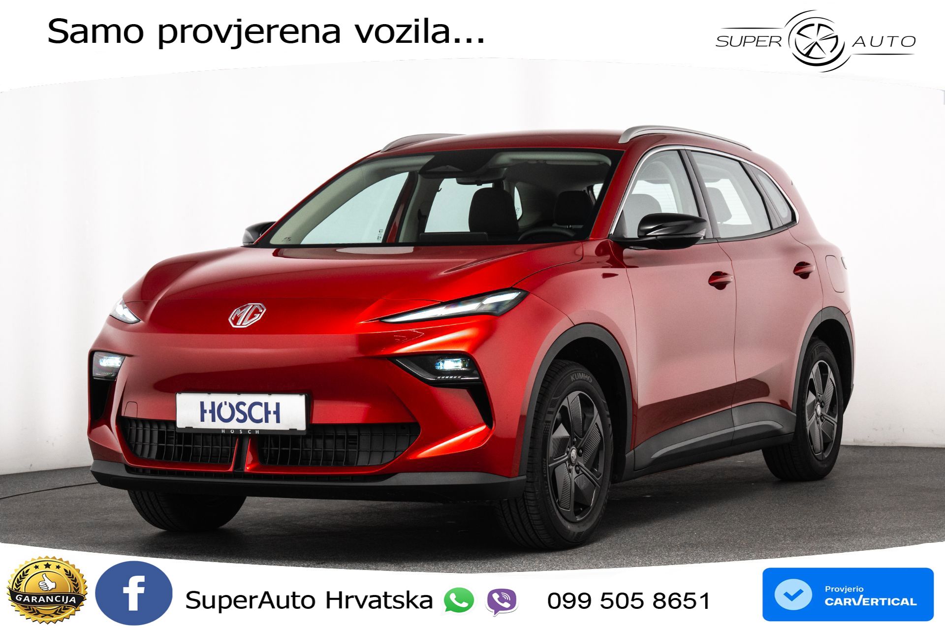 MGS 5 EV Standard Range Comfort 170 KS, ACC+KAM+GR SJED+VIRT+NAVI
