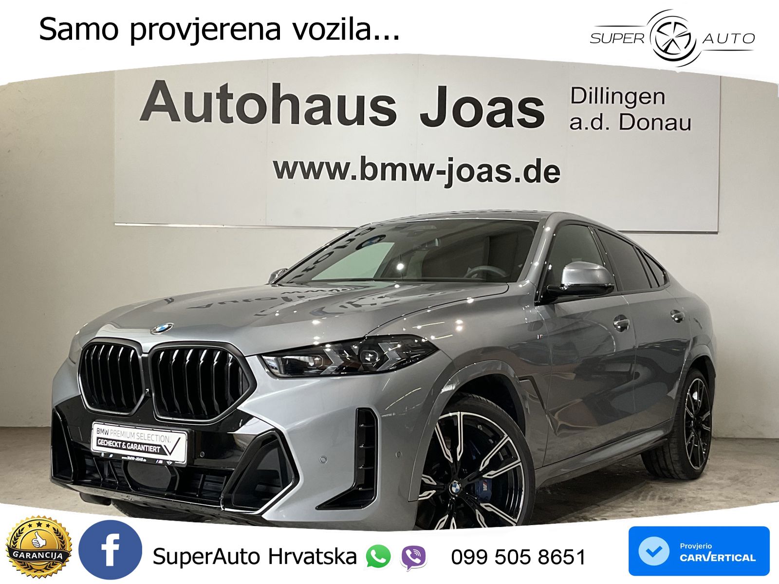 BMW X6 40d xDrive Steptronic M Sport 340 KS, LED+ACC+4xGR SJED+PDC+PANO