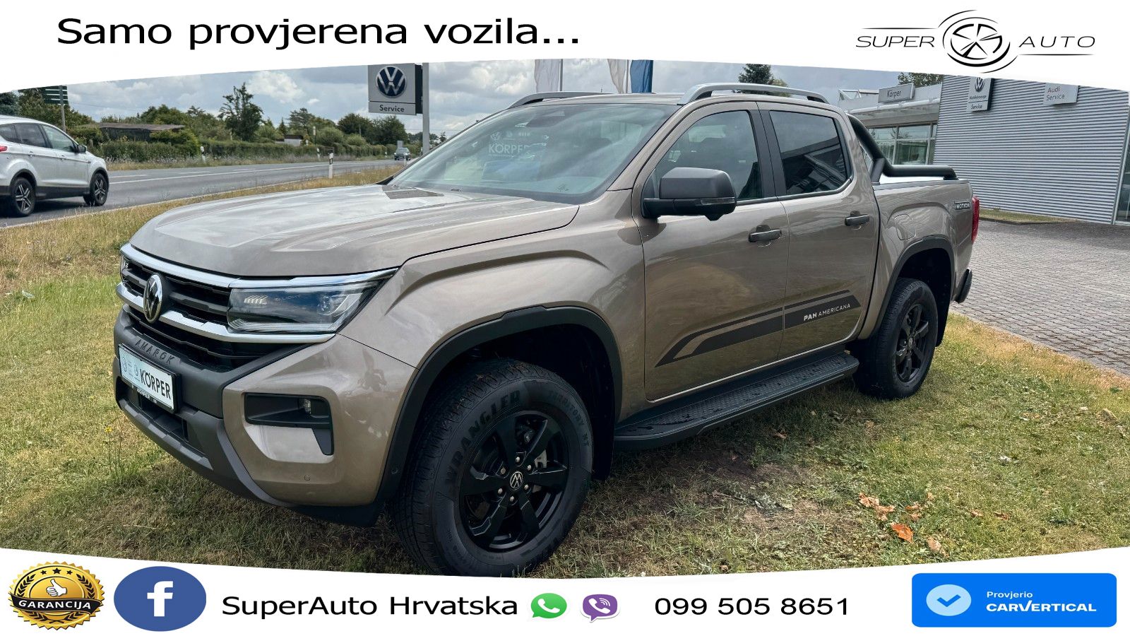 VW Amarok 3.0 TDI 4M DSG PanAmericana 240 KS, ACC+VIRT+GR SJED+360+PARK