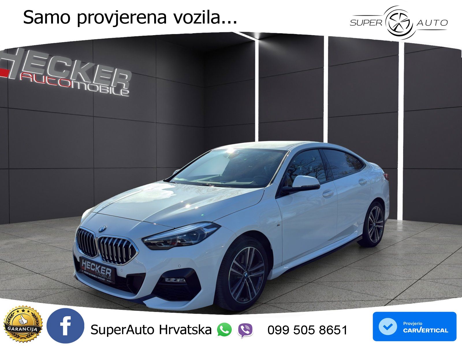 BMW 218d GC M Sport 150 KS, LED+TEM+GR SJED+PDC