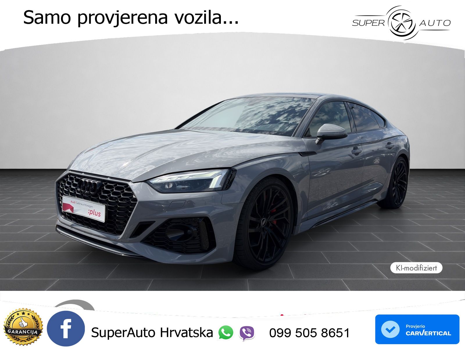 Audi RS5 SB 2.9 TFSI V6 quattro tiptronic 450 KS, ACC+GR SJED+PANO+MASAŽA