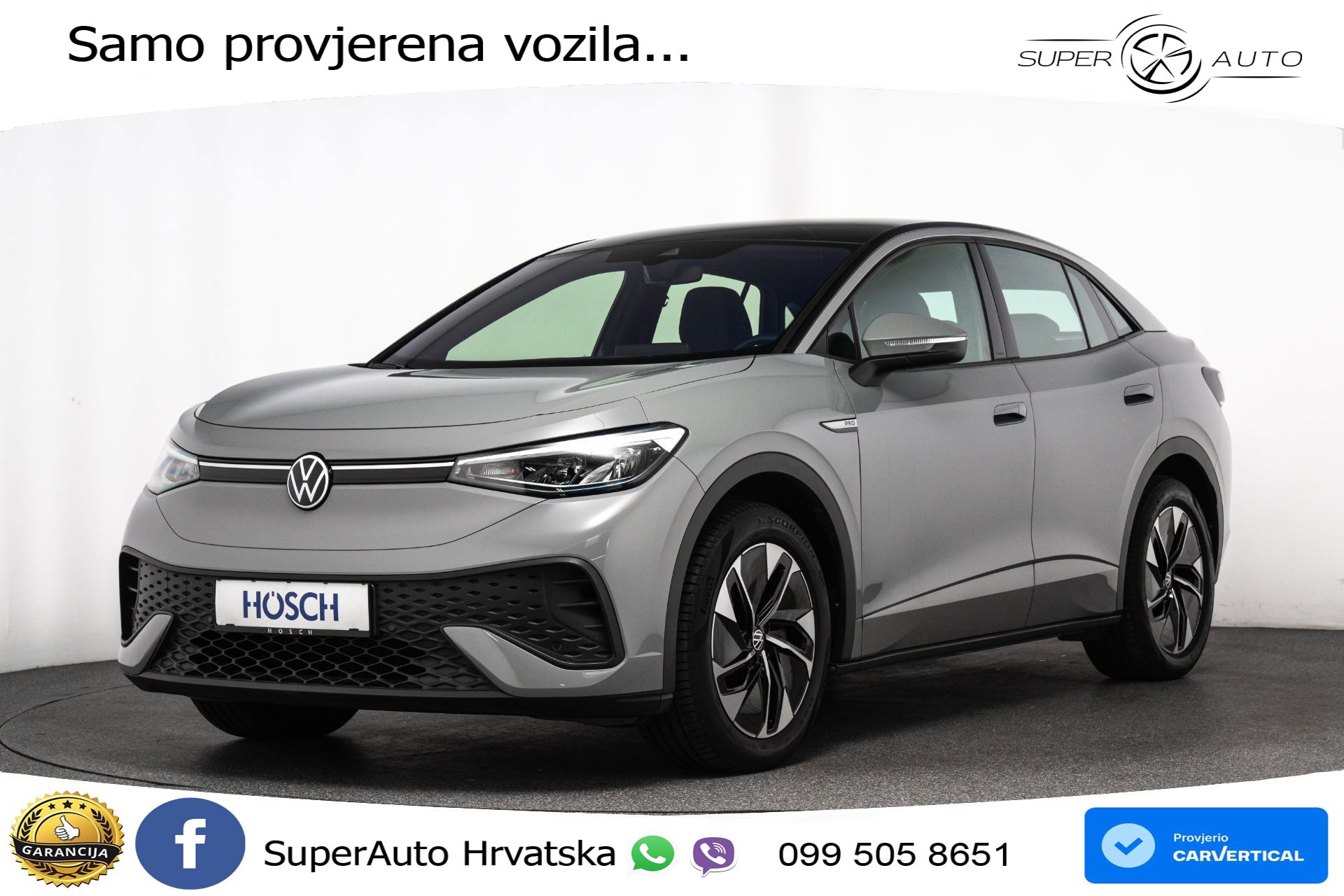 VW ID.5 Pro Performance 82 kWh 204 KS, ACC+GR SJED+VIRT+NAVI
