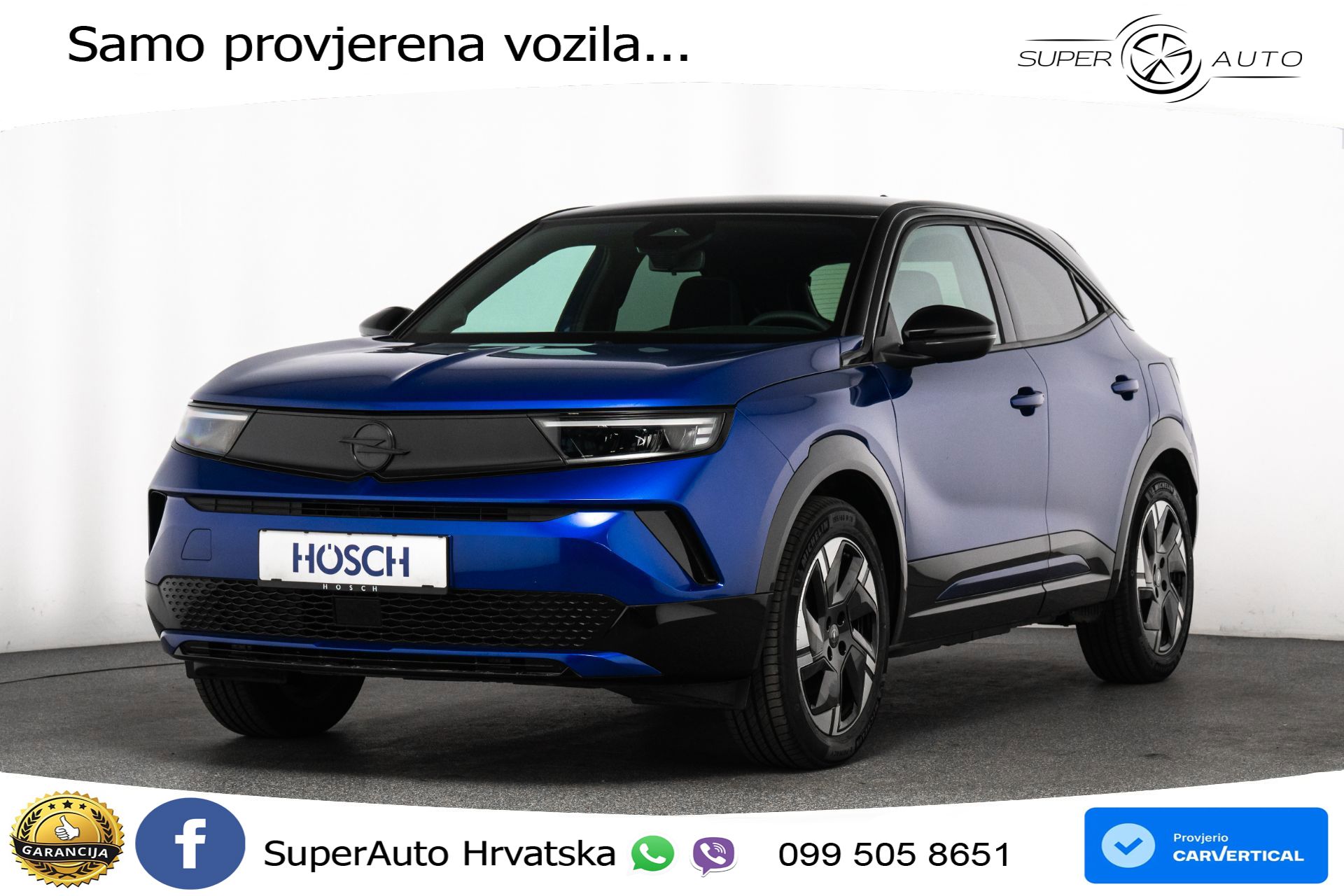 Opel Mokka-E 54 kWh Ultimate 136 KS, LED+KLIMA+KAM+PDC+VIRT